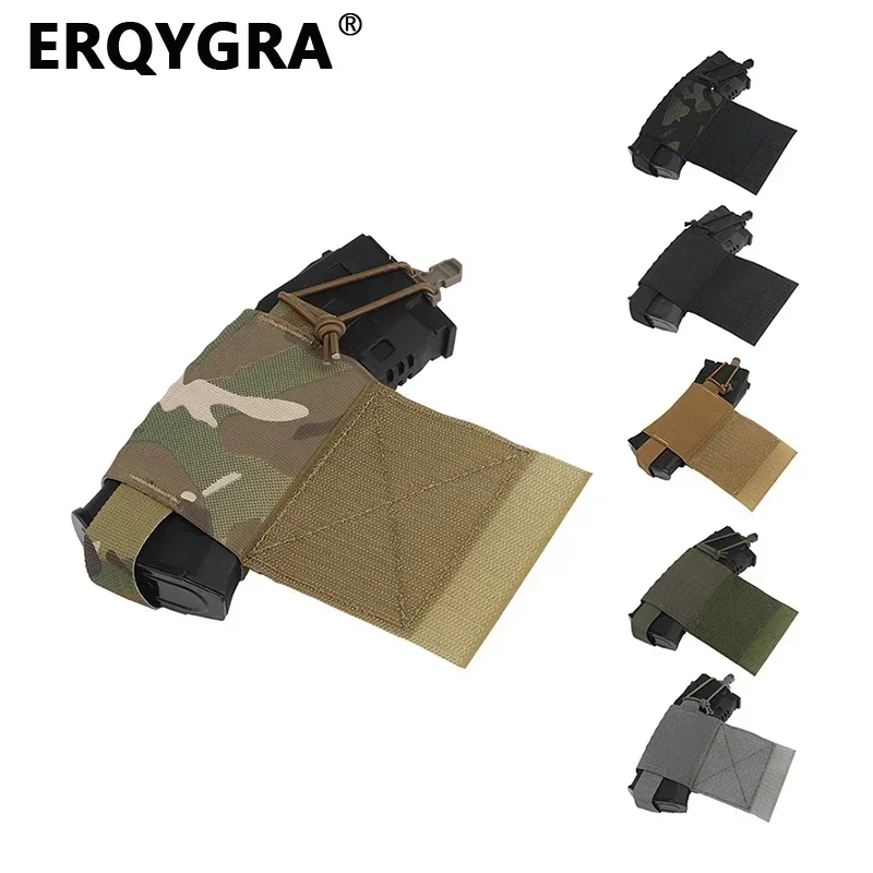 Erqygra Tactical Magazine V2 Bočné puzdro vesta Airsoft Hunting Molle System Accessories Paintball Outdoor CS Shooting Equipment