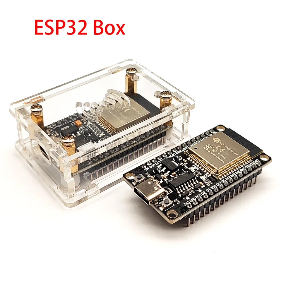 ESP-32 Typ-C/Micro Acryl Box ESP32 Vývojová doska K dispozícii na výber