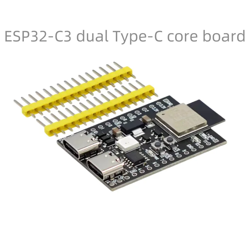 ESP32-C3 DUAL TYPY-C WIFI BT BLE5.0DEVKITM-1 CORE doska ESP32C3 (bez zvárania) na sklade