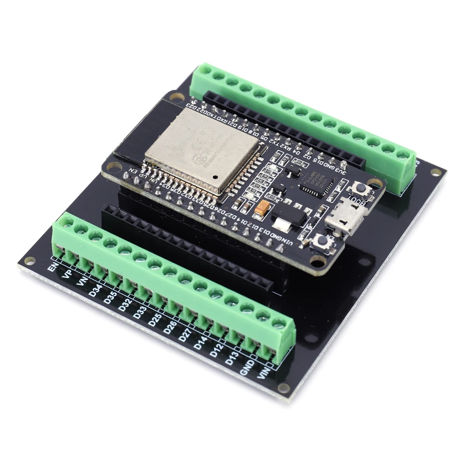 ESP32 Development Board WiFi+Bluetooth Modul Ultra-Low Spotreba energie Duálny jadrový uzol MCU-32S ESP32-WROOM-32d 32U 30pin doska