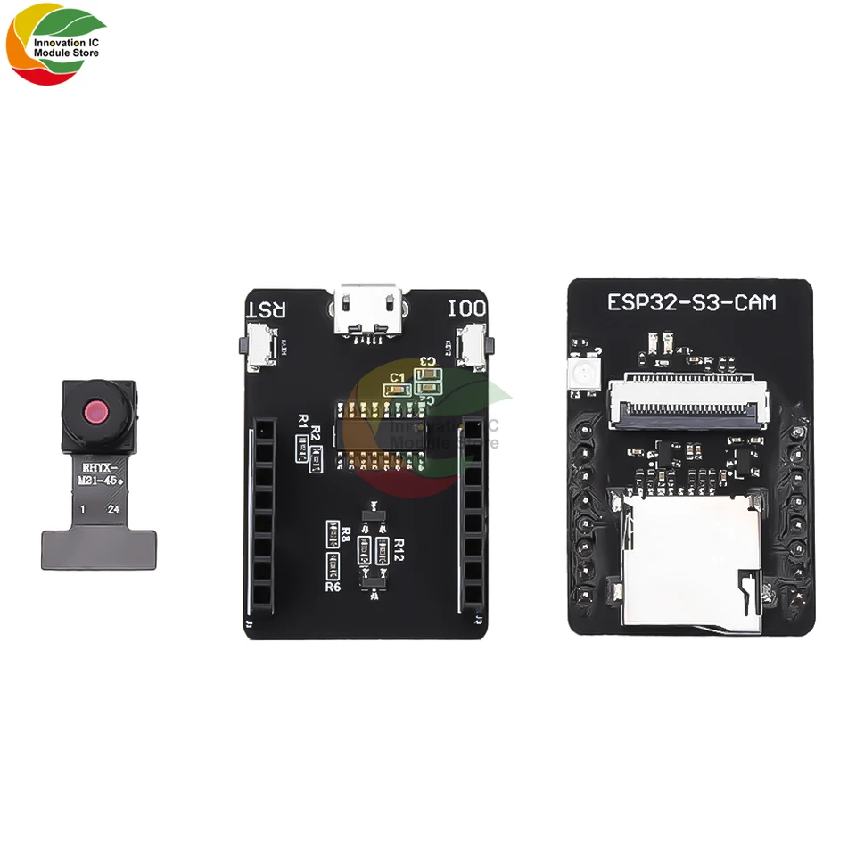 ESP32-S3-CAM Development Board WiFi BT Modul na palube modulu ESP32-S3-WROOM-1 N16R8 s 2640 kamerou