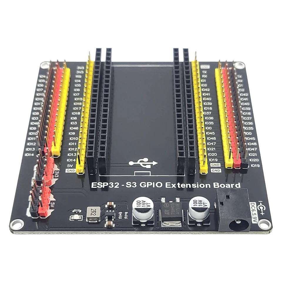 ESP32-S3 GPIO výdavkové dosky
