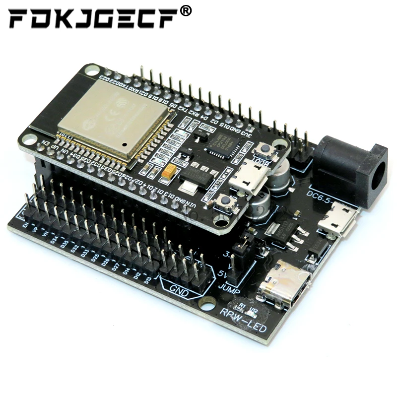 ESP32 Vývojová doska typu C USB CH340C WiFi+Bluetooth Ultra-Low Power Dual Core ESP32-devkitc-32 ESP-WROOM-32 Expansion Board