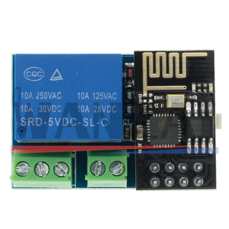 ESP8266 ESP-01 5V WiFi Relay Modul Things Smart Home Dramo Control prepínač App