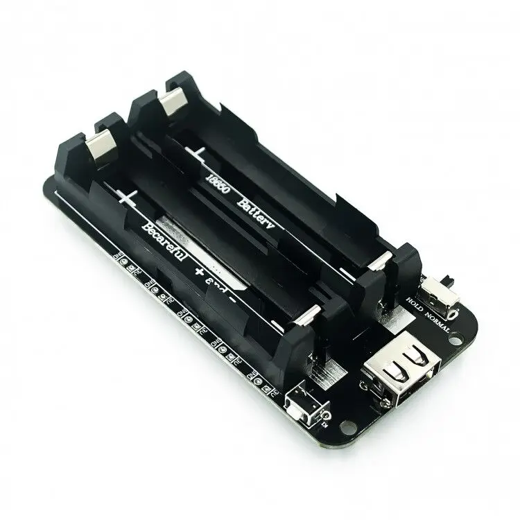 ESP8266 ESP32 Dual 18650 Litium Battery Shield V8 5V 2.2A 3V 1A Mobilná banka MOBIRNE BATTERS MOCLING MICRO USB pre Arduino