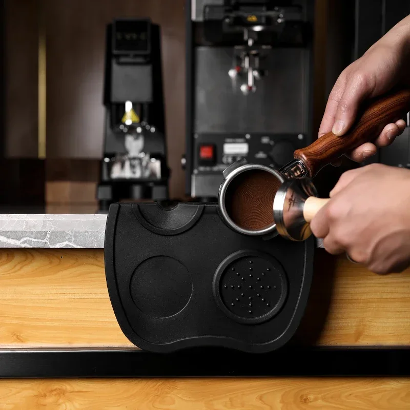 Espresso kávy Tampers podložka flutovaná káva mimovládne roh roh rohové podložka proti pleteni