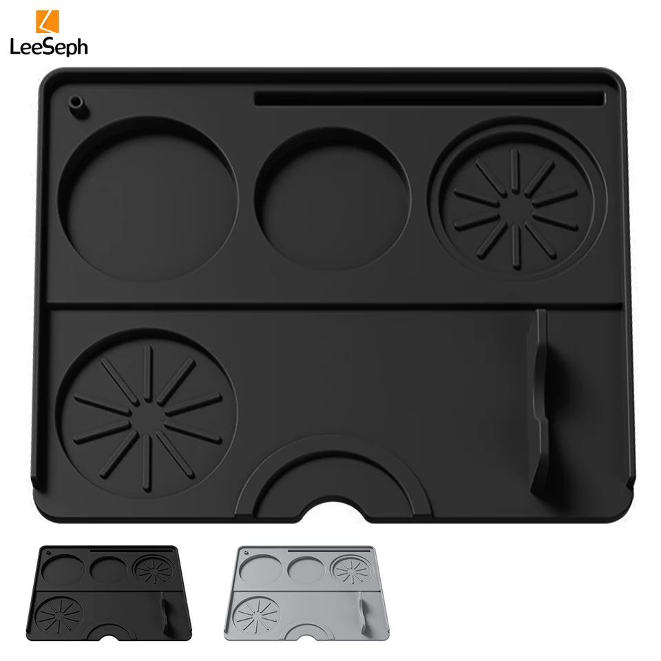 Espresso Tamping Mat, Silikónový držiak na držiak na kávu Kávy Nástroj, kávová príslušenstvo Tamp Mat pre domov, kaviareň