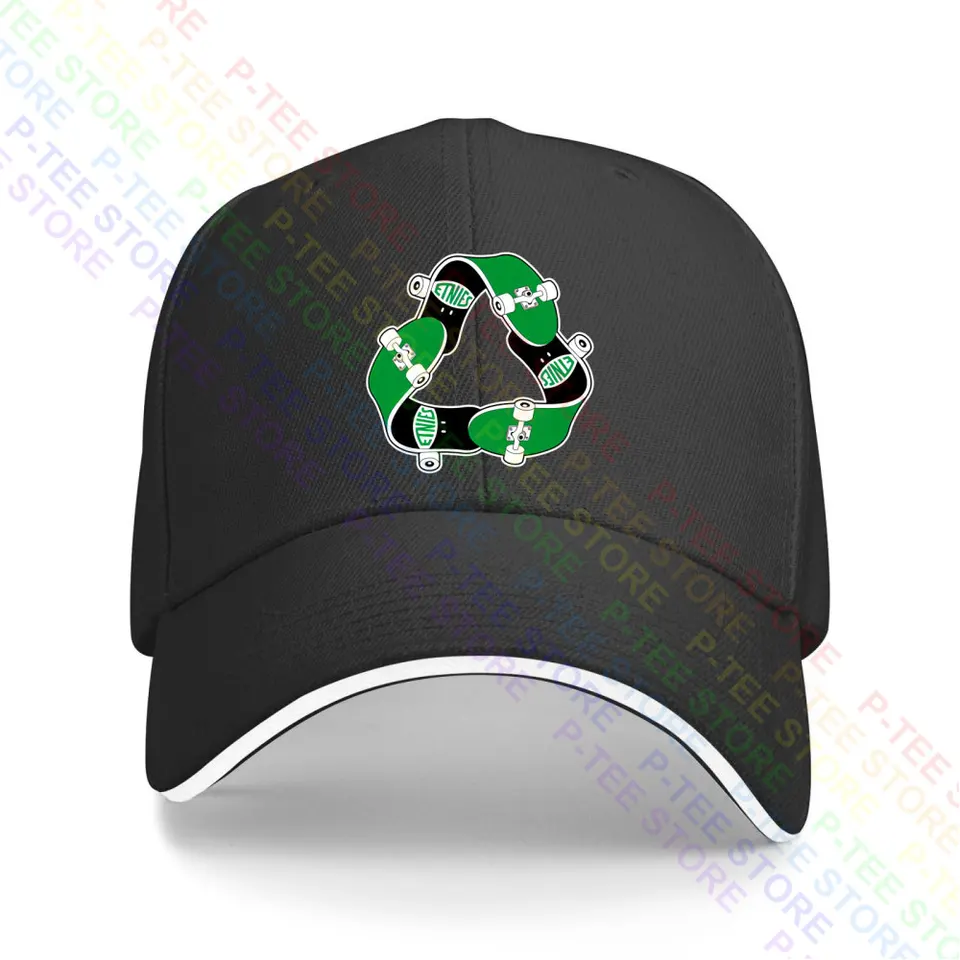Etnies recyklujte Sk8 skateboard baseball čiapky Snapback Caps pletená lopatka