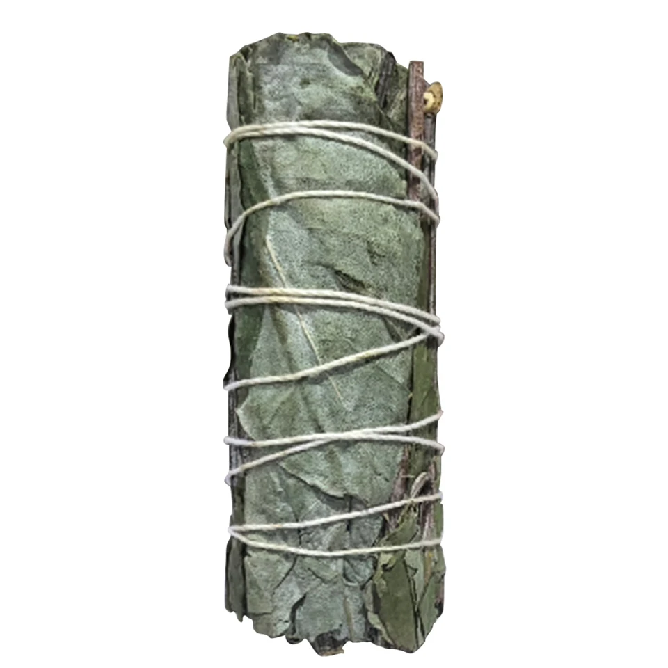 Eukalyptus Smudge Stick Stick Natural Air Purifrifing Sticks Eukalyptus vôňa Stick pre meditáciu