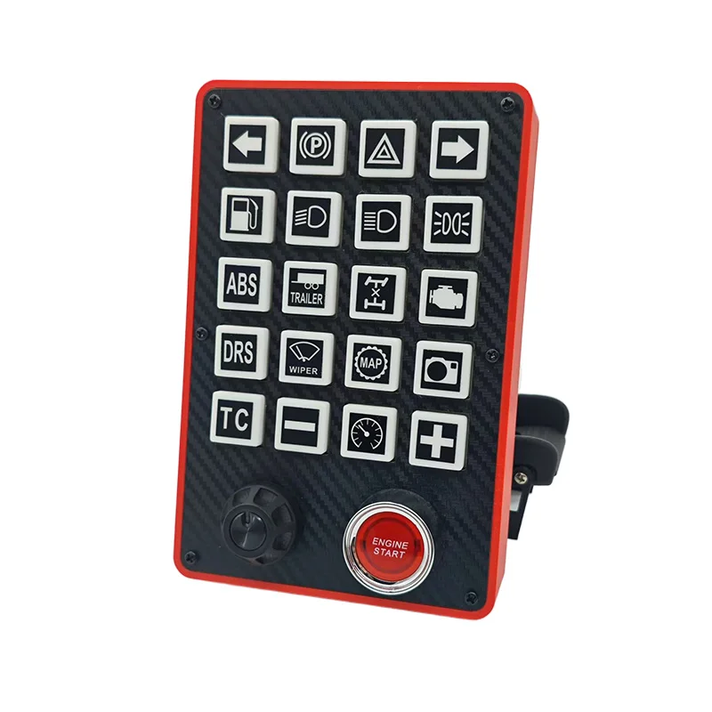 Euro Truck Game Switch Box Multifunction Center Control Box pre PC Simracing Games pre Logitech G29 Fanatec Trustmaster