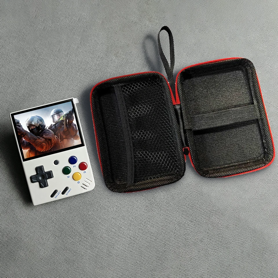EVA Game Console Organizátor Vodotesný multifunkčný herný puzdro Pase Shockproof pre Miyoo Mini Plus pre Anbernic RG35XX