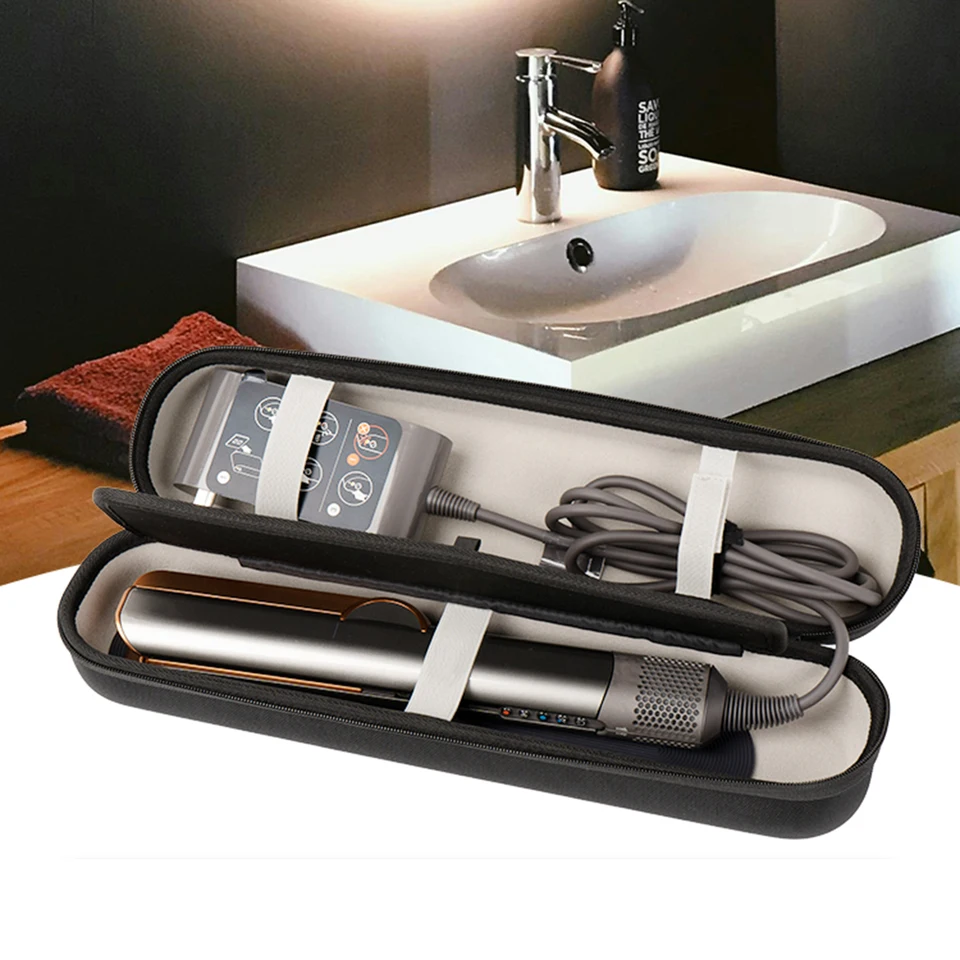 Eva Hard Carry Case Shock odolný voči tvrdým cestovným puzdrom pre prenosný úložný vrecko pre prenosný úložný priestor pre prach pre Dyson Airstrait HT01