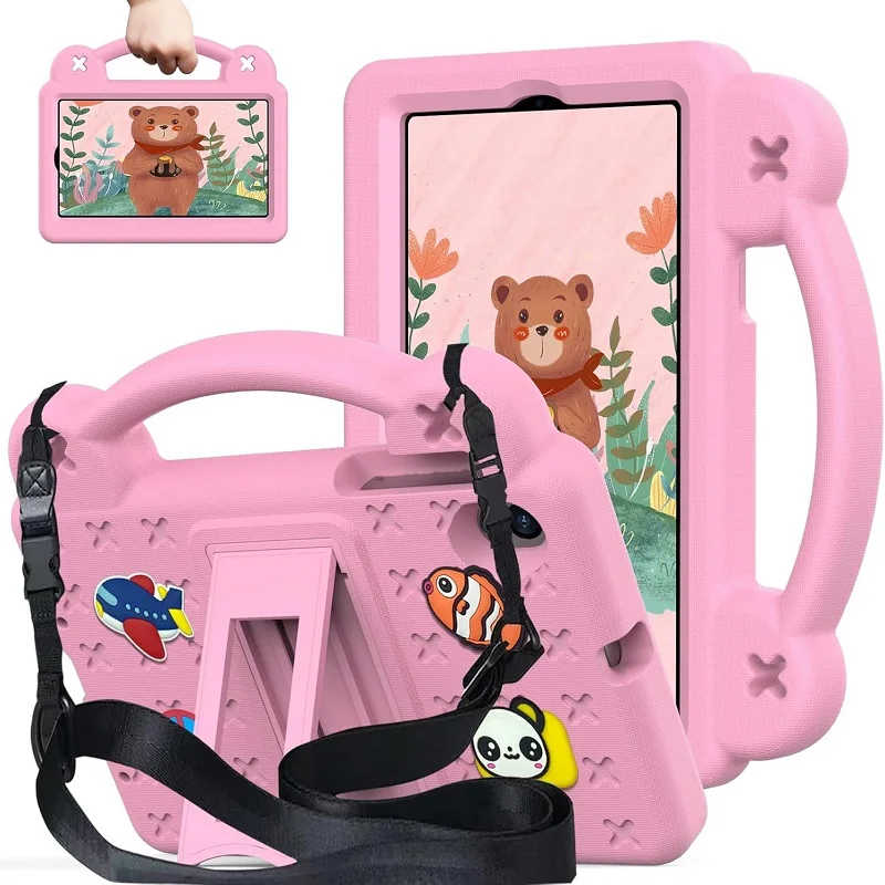 Eva Kids Case for Samsung Tab A9+Plus 11 A8 10,5 A7 Lite 8.7 Tablet Cover Tab S6 Lite 10.4 S5E 10,5 S9 Fe 10,9 S7+S8 12.4 Funda
