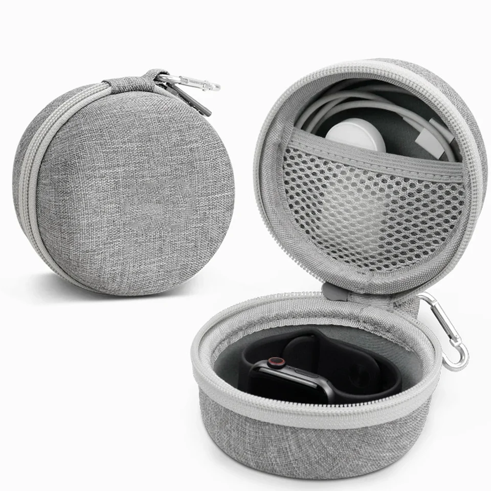 Eva Single Watch Travel puzdro Prenosné skladovacie organizátor Organizátor Držiak na šoky odolné voči škatule Smartwatche Zippered Container Box