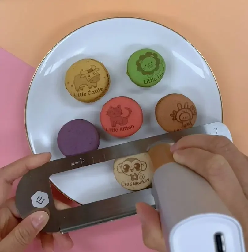 Evebot Prinpen Food Printer Bucking Ruckseld Inkjet Printer Digitálna prenosná tlač pre tlač tortov macaron
