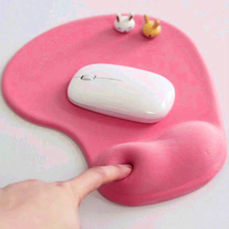 Evironmentálne priateľské Eva Bracers Mouse Pad Computer Games pre kreatívnu pevnú farbu Nový typ myš Pad Dropship