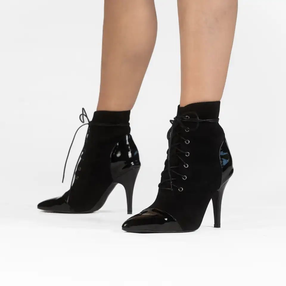 Evkuodance nové ženy tanečné topánky 10 cm podpätky topánky Dámske zatvorené sandále latinské salsa sály párty topánky Ženské topánky