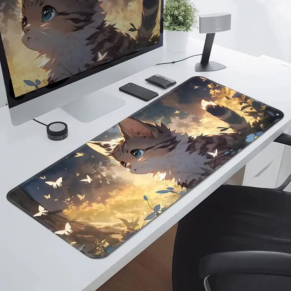 Extra veľká anime mačka myš na myš na myš