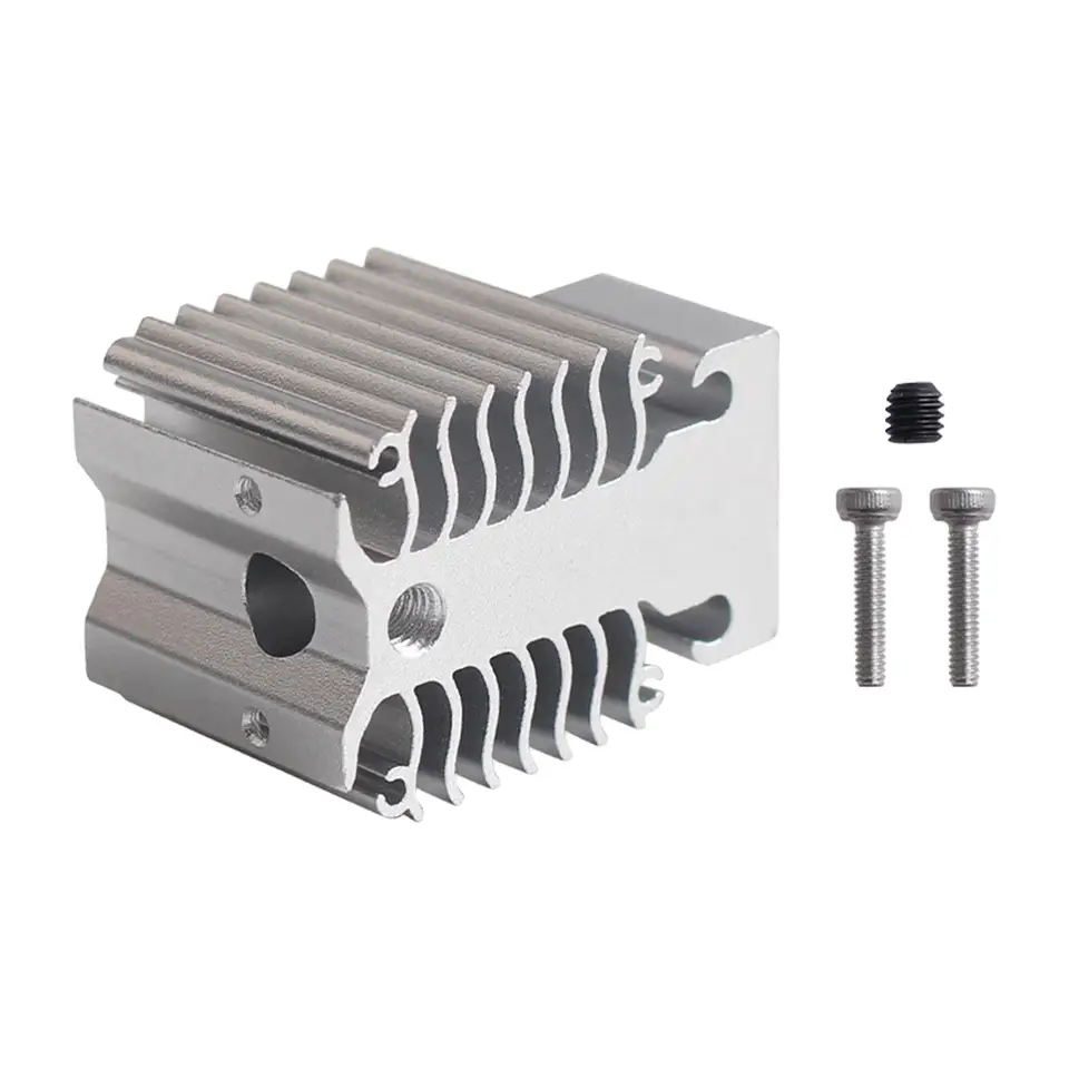 Extrudérový príslušenstvo s chladičom Hliníkového 3D tlačiarne pre ender-3 V3 SE