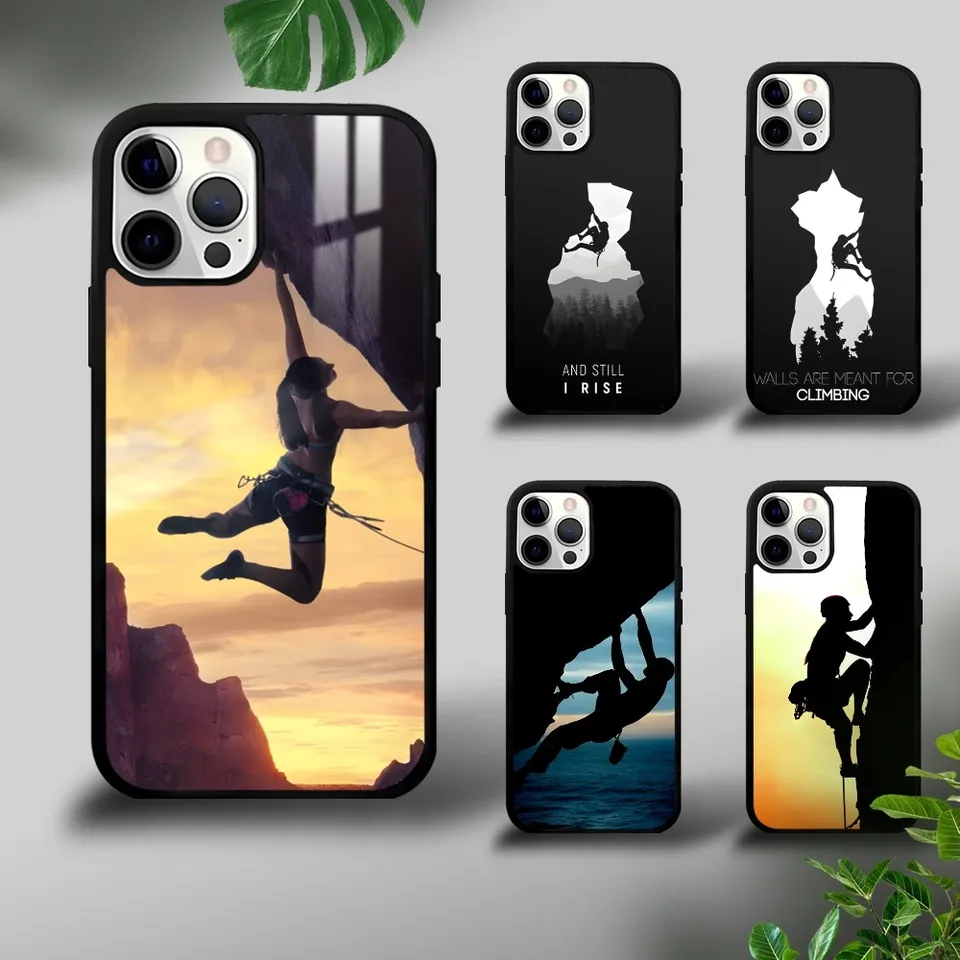 Extrémne športové horolezecké puzdro pre iPhone 16 15 14 13 12 11 Pro XS Max Mini plus celulares tvrdá fonda