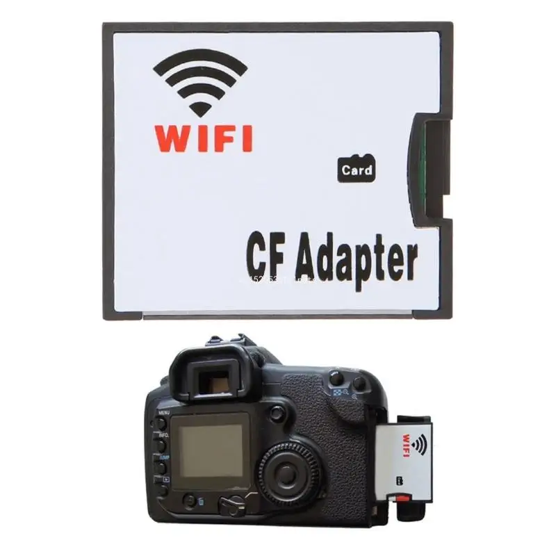 Extrémny bezdrôtový slot na kartu WiFi SDHC SDXC na zadanie kompaktného pamäťového karty Adaptér sa hodí pre dropship Nikon Camera Dropship