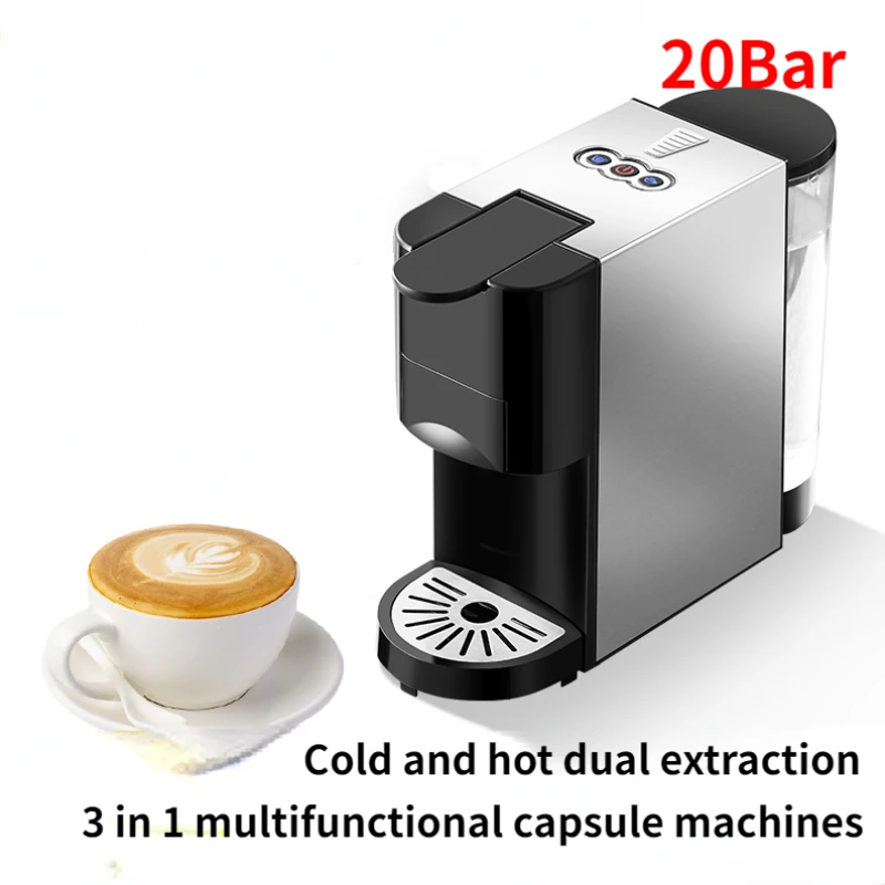 EÚ 220V Plne automatické kapsulové kávovar kompatibilné s rôznymi strojemi espresso v malých domácich kanceláriách
