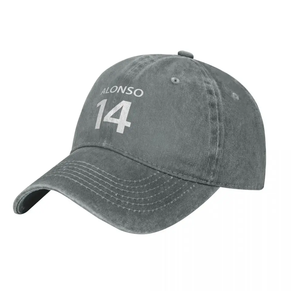F1 Fernando Alonso 14 2024 Baseballové čiapky vrcholil Cap Fernando Alonso Sun Shade Hats pre mužov