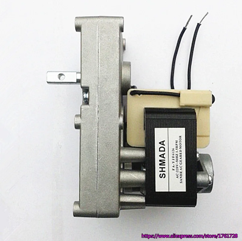 Fa-yJF6128 1,5R /min AC220V tieňovaný pólový motor prevodový motor /krb, rúra /napájací motor