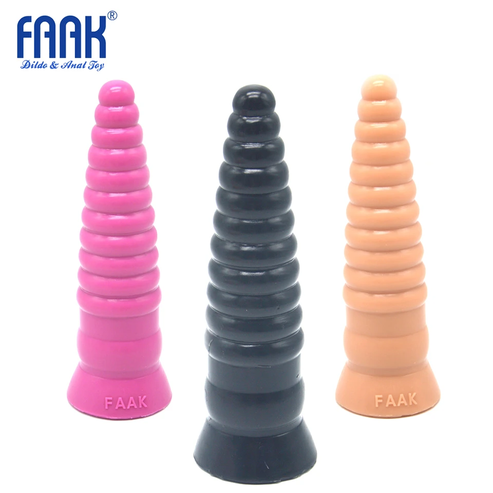 Faak análny vagina sex hračky silikónová skrutka dildo big dong cock análny plug zadok