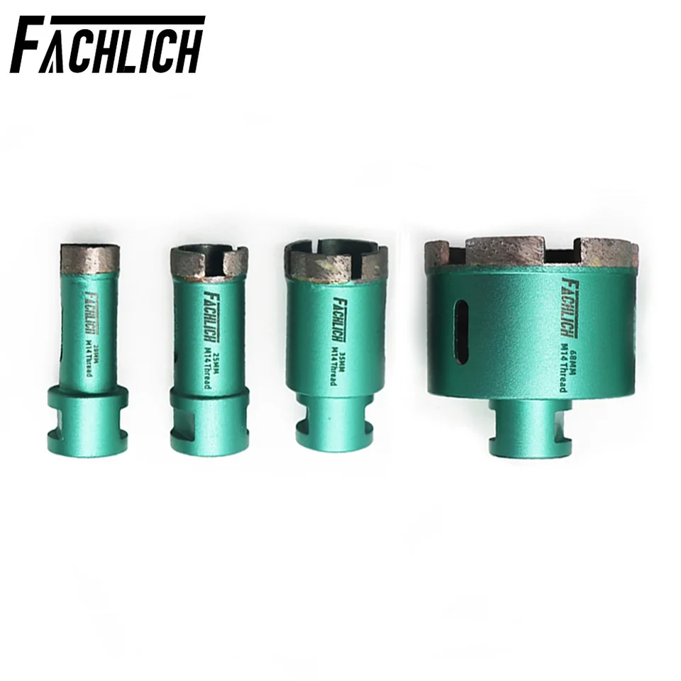 Fachlich Diamond Drill Bits Jadr Bits Dia20/25/35/68 mm M14 Minister Píla Vlhká vŕtačka Porcelánová žulová mramorová keramika