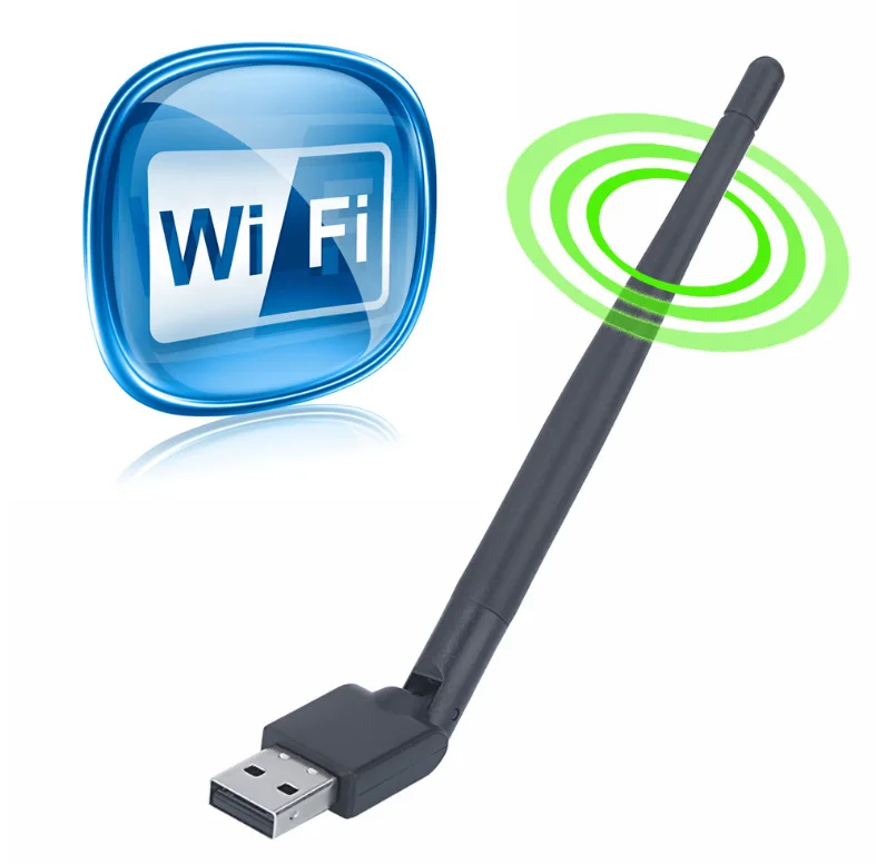 Factory MTK 7601 WiFi Dongle Realtec 7601 USB Wireless Adapter RTL 7601 pre PC DVB-T2 DVB-S Digitálny prijímač satelitného televízora