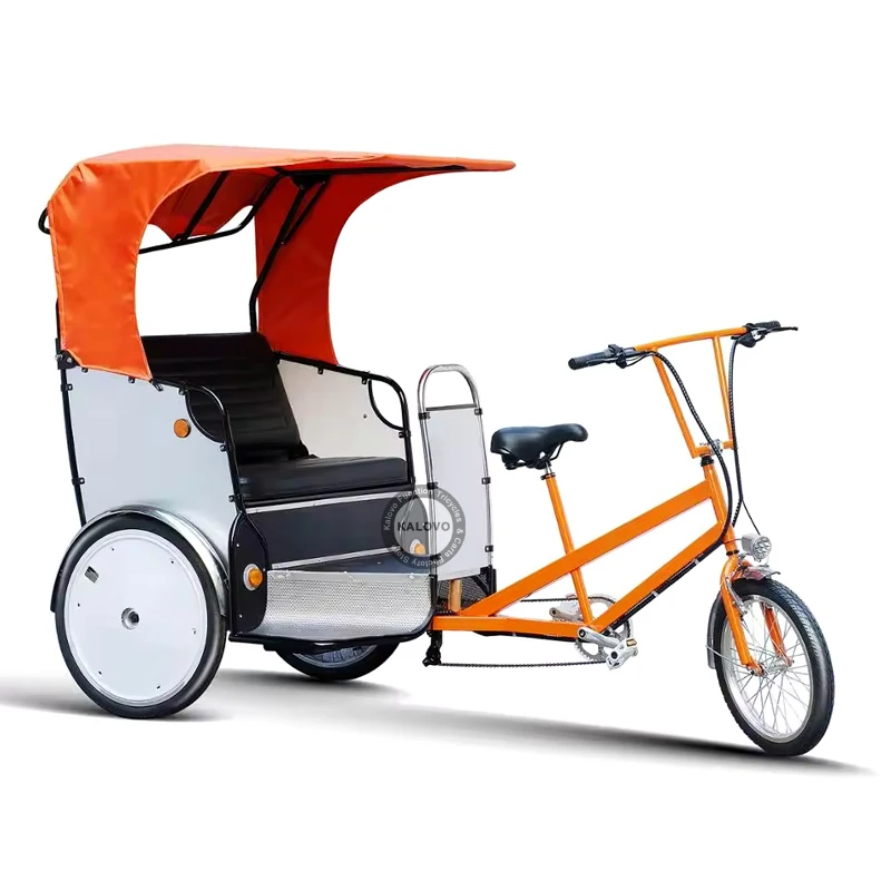 Factory Predaj turista Rikša na bicykli Vysoko kvalitné mestské prehliadky vozidiel Tuk Tuk s dlhým dosahom