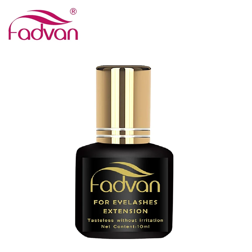 Fadvan Let Glue 5 ml/10 ml lepidla na predĺženie mihalníkov 1-3 sekundy rýchle suché profesionálne predlžovacie prístroje na predĺženie rias