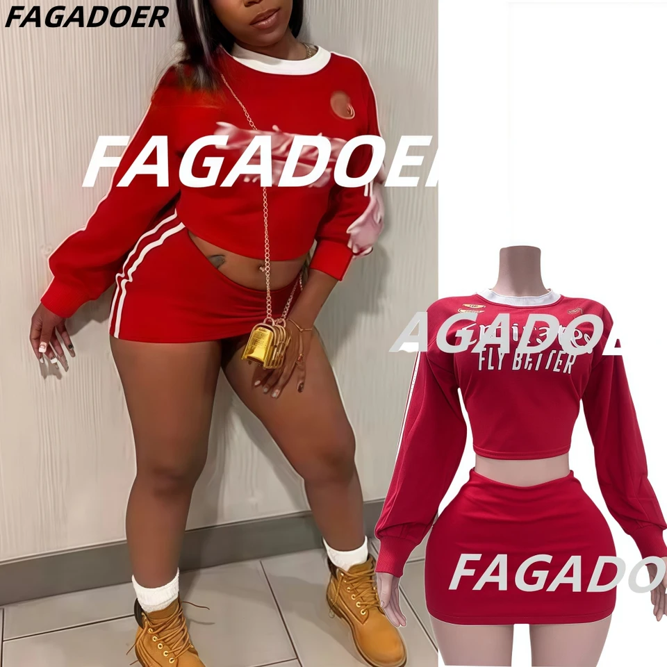 Fagadoer y2k Fashion 2 kusy sety dám