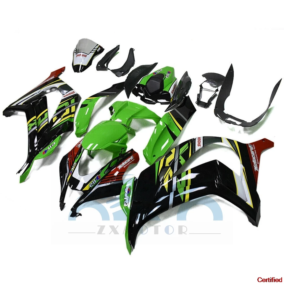 Fairing Kit Ninja ZX10R 2016 2017 2018 2019 2020 pre Kawasaki ZX-10R 16 17 19 20 Prime 100% Fit Sportbike Bodekit