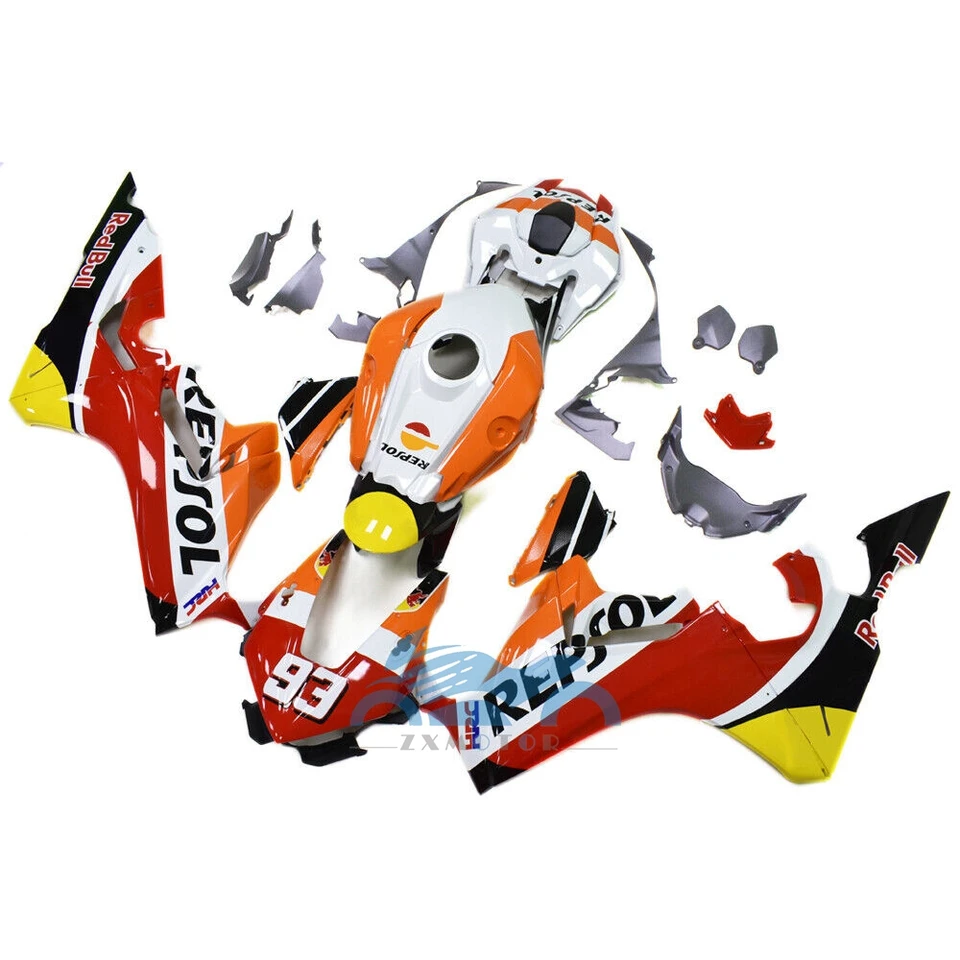 Fairing Kit pre Honda CBR1000RR 2017 2018 2019 2020 2021 CBR 1000RR 17 18 19 20 21 Orange White