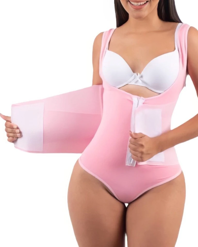Fajas Kolumbijský opasok pása Tréner butt Shapewear Women Women Control Body Shaper predný háčik Púta