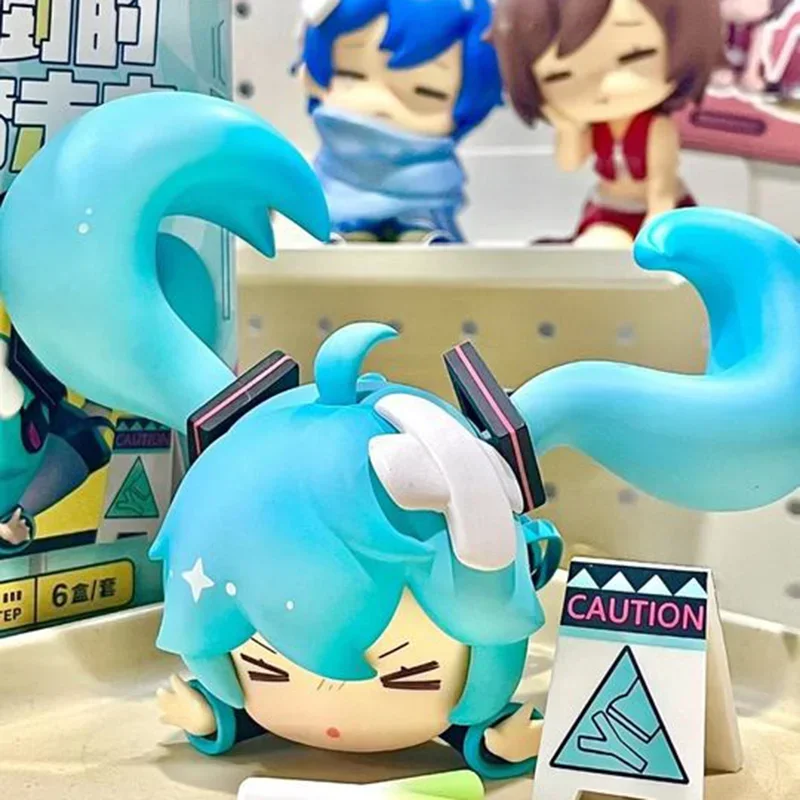 Falling Hatsune Miku záhadný box Miku slepé skrinky figúrky vokanoid anime model kawaii dievčatá fufu hračky hračky ozdoby pre deti darček