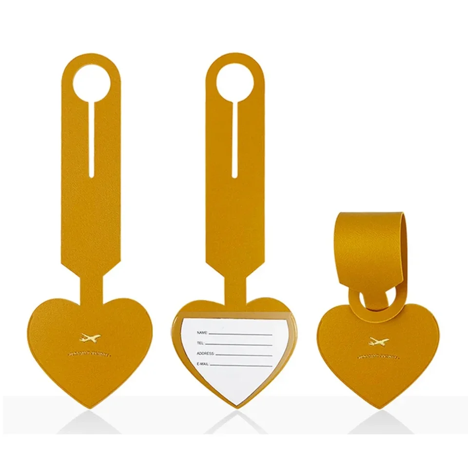 Fancy Custom Listy Srdce batožina Značka krásne personalizované meno Men Men ženy batožina logo Svadba DIY darček cestovné doplnky