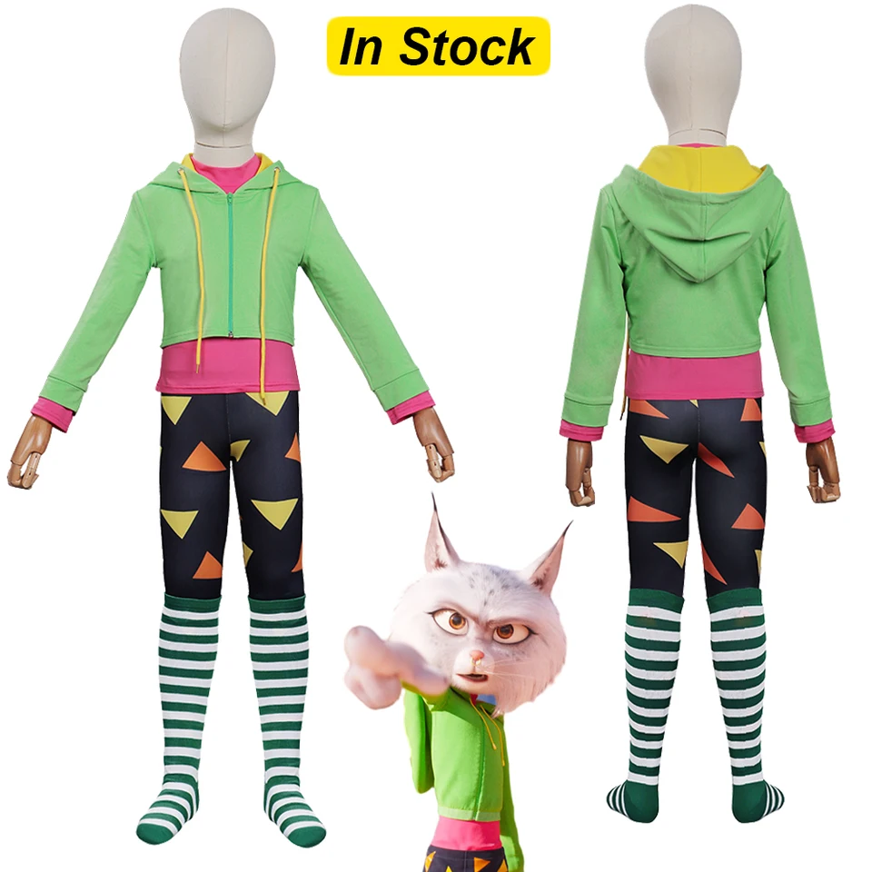 Fancy Nooshy Cosplay for Kids Girls Clothing Movie Karika