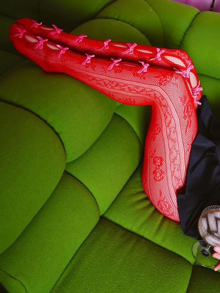 Fantoye sexy čipky priehľadné chudé dutiny z nohavíc tenkostranné módne módne dámske dámske nohavice nové horúce