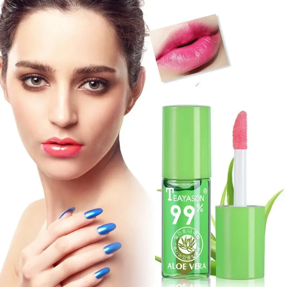 Farba mení rúž prírodný aloe zvlhčujúci želé matné rúžy krása dlhotrvajúca výživa pery make -up pery pery