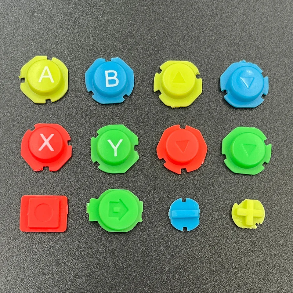 Farebné pokyny Abxy Directions tlačidlá Joystick pre Nintendo Switch NS NX Controller Joy-Con ľavý pravý ovládač