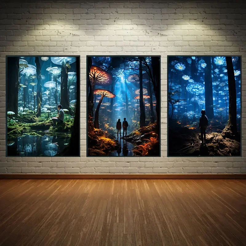 Farebné umenie postáv dekorácie pre miestnosť maľba maľba 1ks dekorácie Picturácie izba stena dekorácie Domáce dekorácie