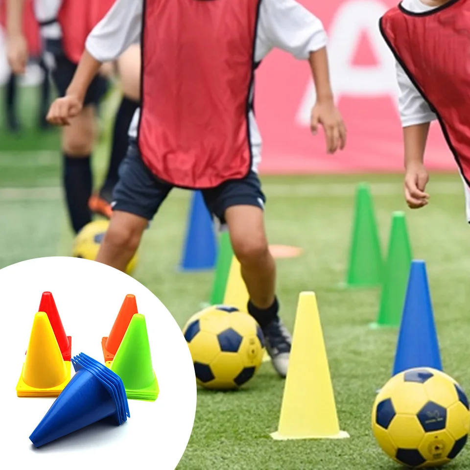 Farebné značkové kužele futbalové agility tréning kužeľov futbalové kužele kužeľový kužeľový kužeľ basketbalové výcvikové vybavenie