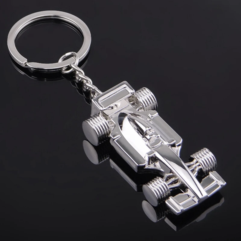 Fashion Mini Formula 1 Racing Car Styling Pendant Keychain pre mužov Darček aktivita kabelky