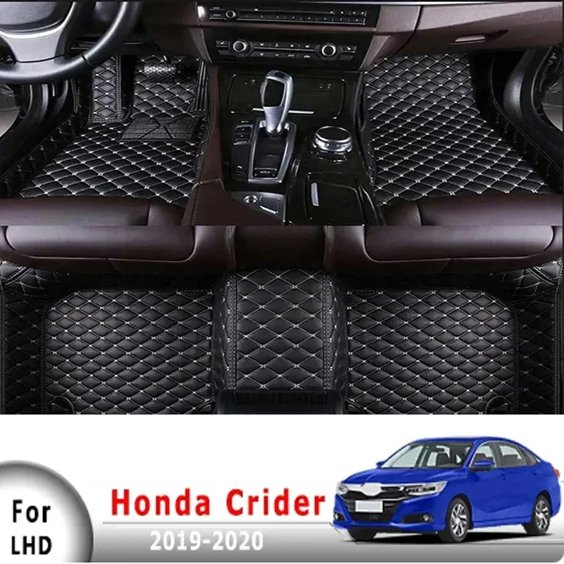 Fast for Honda Crider 2020 2019 auto podlahové rohože koberce automatické príslušenstvo interiérové ​​diely nepremokavé podložky nôh koberce na mieru