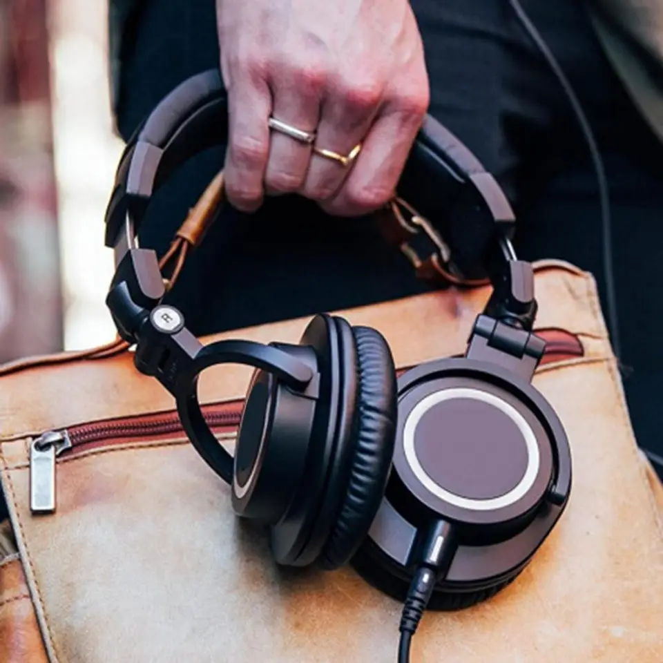Faux kožená penová penová vankúšová čelenka pre Audio Technica ATH-SR5 ATH-SR5BT