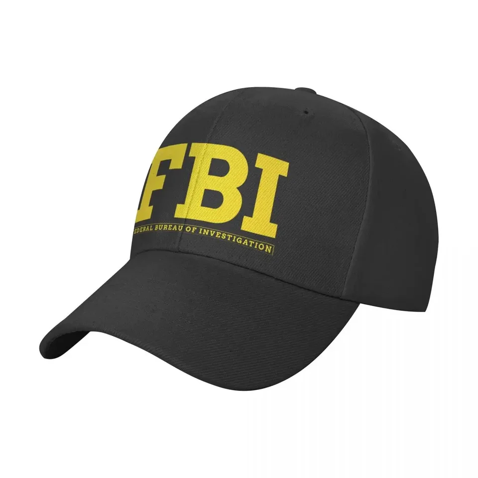 FBI - Federálny úrad pre vyšetrovanie baseballu Golf Wear Mountainering Hat Beach Pánske dámske dámske