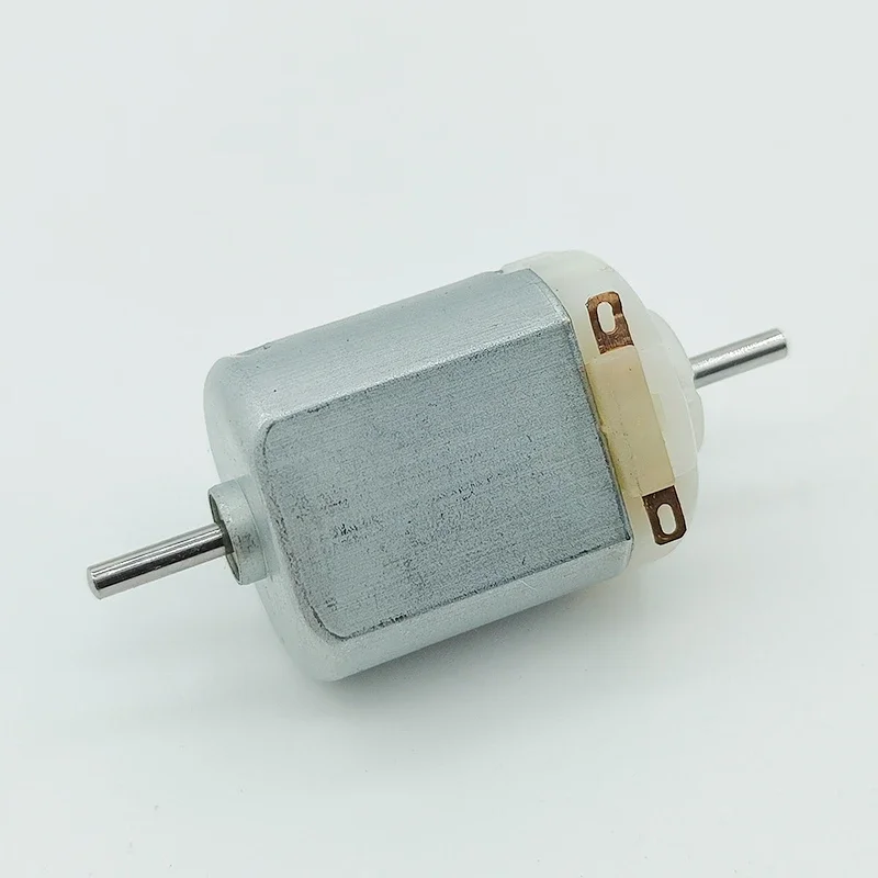 FC-130SA MICRO 130 DUAL SHAFT MOTOR DC 3V 3,7V 5V 6V Vysokorýchlostný malý 20 mm elektrický motor hobby hračky RC Slot Car Model Model DIY